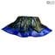 Great Wave Sombrero - Centre de table - Verre de Murano original