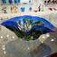 Great Wave Sombrero - Centre de table - Verre de Murano original
