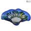 Great Wave Sombrero - Centerpiece - Original Murano Glass