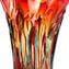 Fantasy Lava - Vaso de guardanapos vermelhos - Vidro Murano original