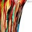 Fantasy Lava - Vase Serviettes Rouge - Verre de Murano Original