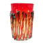 Volcano - Vase Rouge - Verre Original de Murano OMG