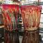 籃-紅色花瓶-Murano原裝玻璃