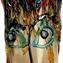 Musana Vase Hellbraun - Hommage an Picasso - Original Murano Glass OMG