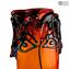 Musana Vase Orange-Tribute to Picasso-Original Murano Glass OMG