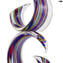 Neverending Wave - With Canes - Original Murano Glass OMG