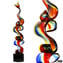 Infinite Wave - Sculpture - vetro di murano Originale OMG