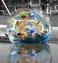 Escultura Aquarium - com Tropical JellyFish - Original Murano Glass OMG