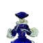 Couple Goldoni Venetian Figurines Deep blue - décoration or 24 carats