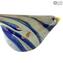 Blue Sparrow - Animaux - Verre de Murano original OMG