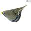 Blauer Spatz - Tiere - Original Murano Glas OMG