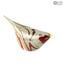 Red Sparrow - Animals - Verre de Murano original OMG