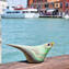 Passero Verde - diversi colori disponibili - Vetro di Murano