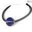 Necklace Odissea - Purple - Original Murano Glass
