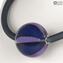 項鍊Odissea-紫色-原始穆拉諾玻璃