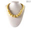 Collar Penélope - Oro - Cristal de Murano Original