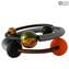 Siria Armband - Bernstein - Original Murano Glas