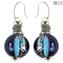 Aquatic Earrings - Original Murano Glass OMG