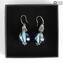 Aquatic Earrings - Original Murano Glass OMG