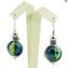 Boucles d'oreilles Persia - Verre de Murano Original OMG