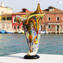 Calla Punk Style - Vase - Verre de Murano Millefiori