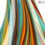 Vase goutte Missoni en verre de Murano original multicolore OMG®