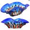 Centre de Table Sombrero Bleu - Style Sbruffy - Verre de Murano Original