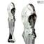 Escultura Grandes Amantes - OneLove - Blanco y Negro