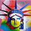 Liberty - Pop Art - Cristal de Murano original