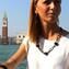 Magda - Collar de Cuentas Venecianas - Cristal de Murano Original OMG