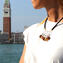 Falling Stars - Necklace Venetian Beads - Original Murano Glass OMG