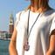 Millefiori - Collar de cuentas venecianas - Cristal de Murano original OMG