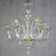 Venetian Chandelier Elegante - Gold 24kt - Murano Glass
