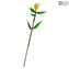 Fiore Calla Grande - Lavorata a Lume - Original Murano Glass OMG