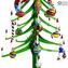 Christmas Tree Glass Xmas - Original Murano Glass OMG