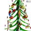 聖誕樹玻璃聖誕節-原始的穆拉諾玻璃OMG