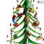 Christmas Tree Glass Xmas - Original Murano Glass OMG