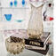 ファッション60年代のツバメの花瓶-グレーのベネチアングラスMuranoOMG®