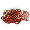 Fashion 60s Ashtray-Red Venetian Glass Murano OMG®