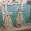 Mode 60er Vase - Graues venezianisches Glas Murano OMG®