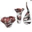 Missoni Bowl Centerpiece - Pomace - Original Murano Glass OMG®
