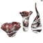 Bowl Centrotavola Missoni - Vinaccia - Vetro di Murano Originale OMG®