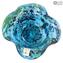 Bol cloche - Bleu clair - Multicolore - Verre de Murano original