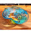 Bol cloche - Bleu clair - Multicolore - Verre de Murano original