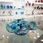 鐘形碗-淺藍色-多色-原裝Murano玻璃