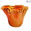 Vase Tigre King - Vase Soufflé - Verre De Murano Original