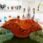 Sombrero Tigre - Centro de mesa soplado - Cristal de Murano original