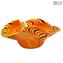 Tigre Sombrero - Blown Centerpiece - Original Murano Glass