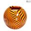 Bol Tigre - Vase Soufflé - Verre de Murano Original