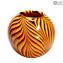 Tigre Bowl - Geblasene Vase - Original Murano Glas